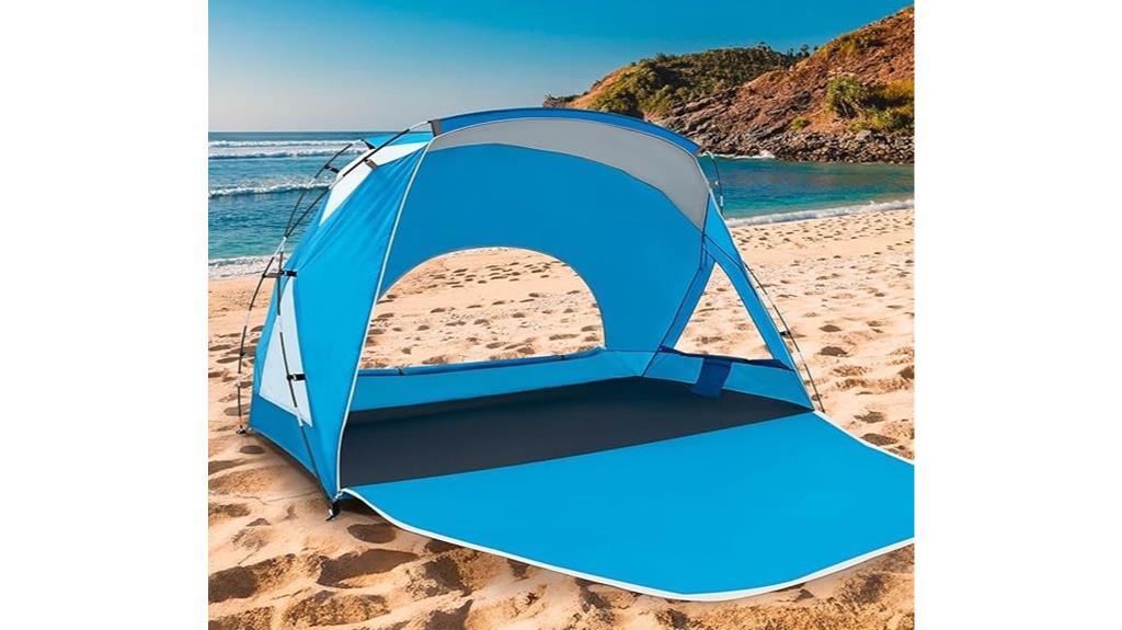 portable uv protection tent