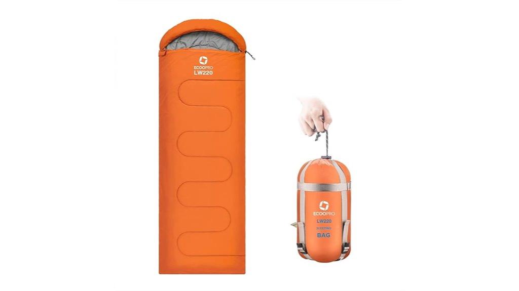 portable waterproof lightweight sleeping bag