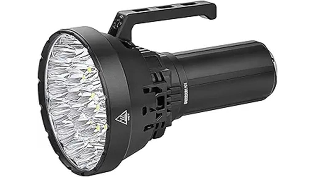 powerful 200 000 lumen flashlight