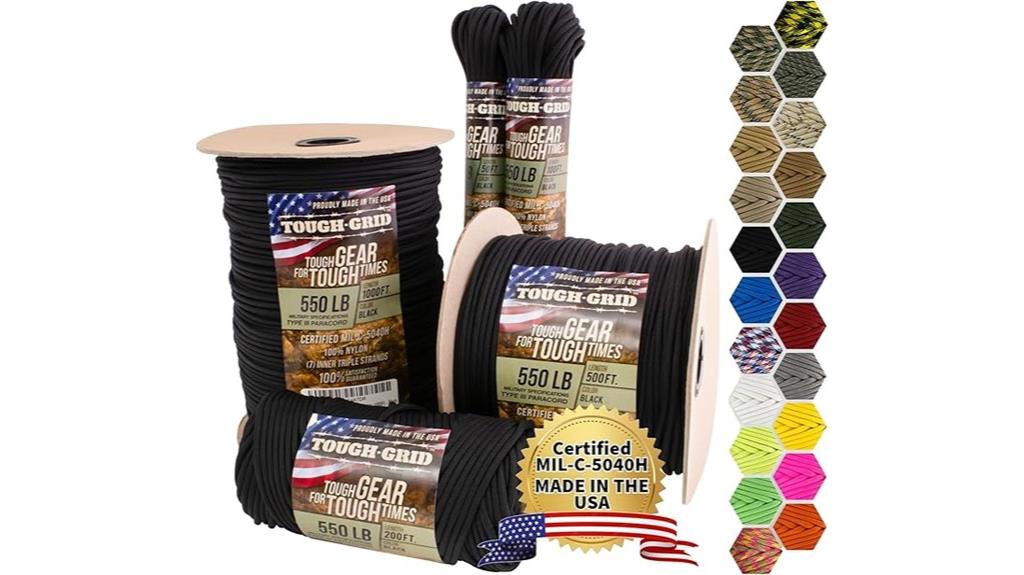 premium usa made paracord