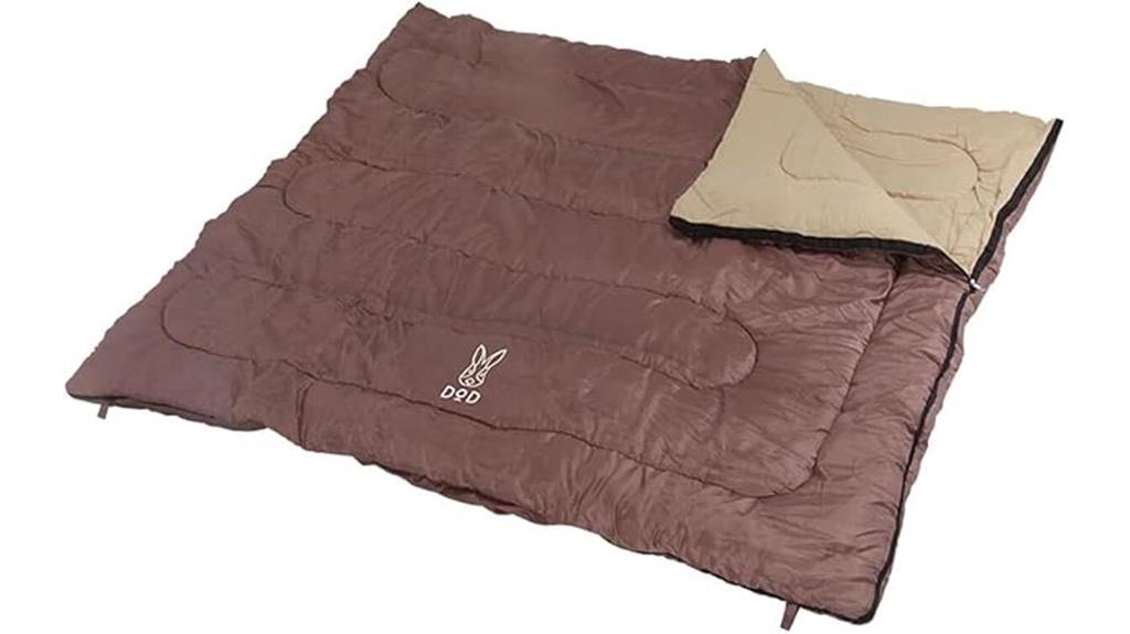 queen size camping sleeping bag