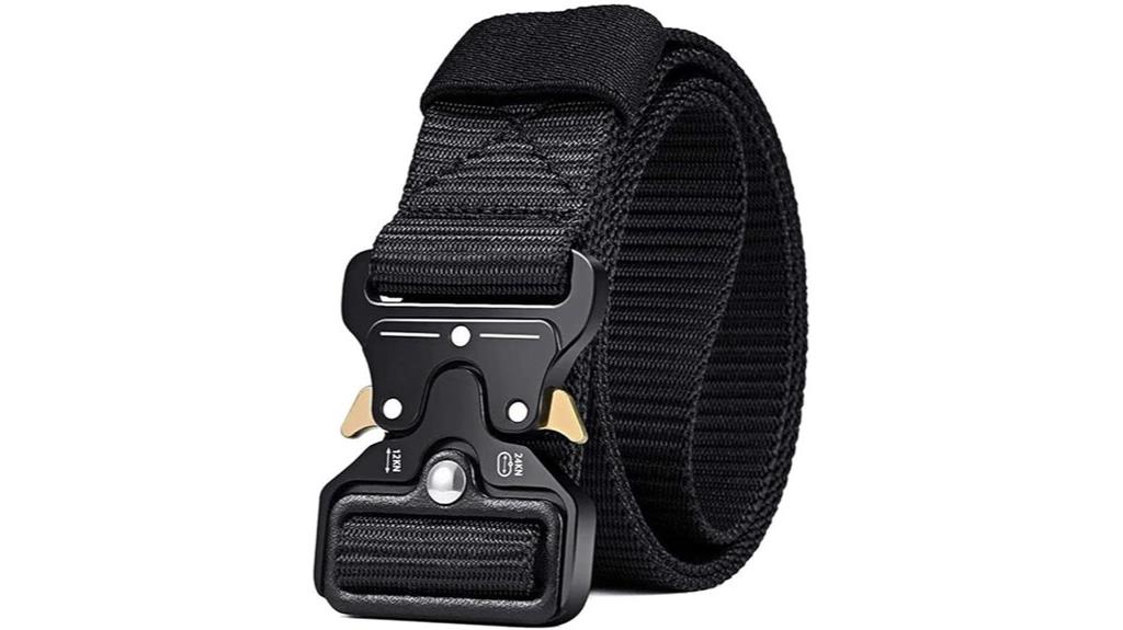 quick release tactical belt