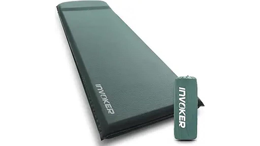 self inflating camping pad