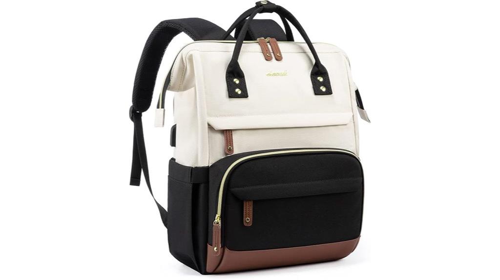 stylish usb laptop backpack