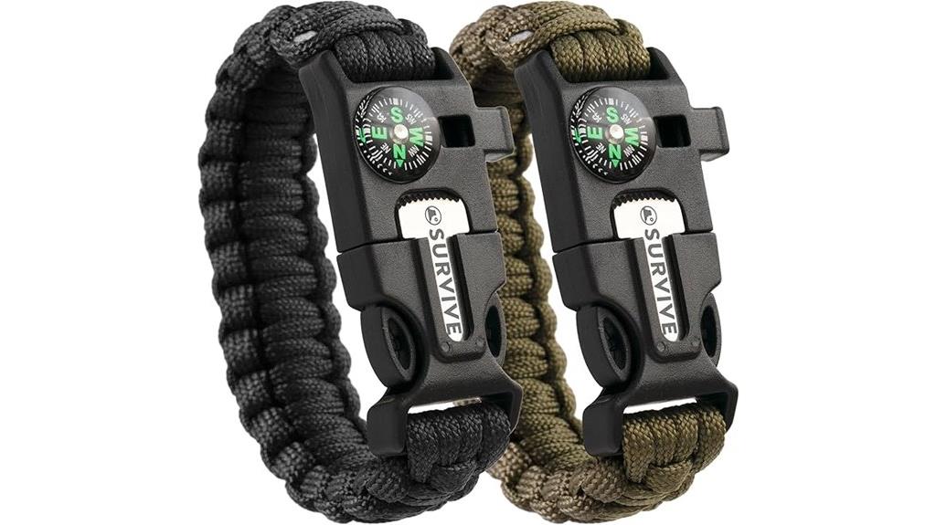 survival bracelet emergency kit