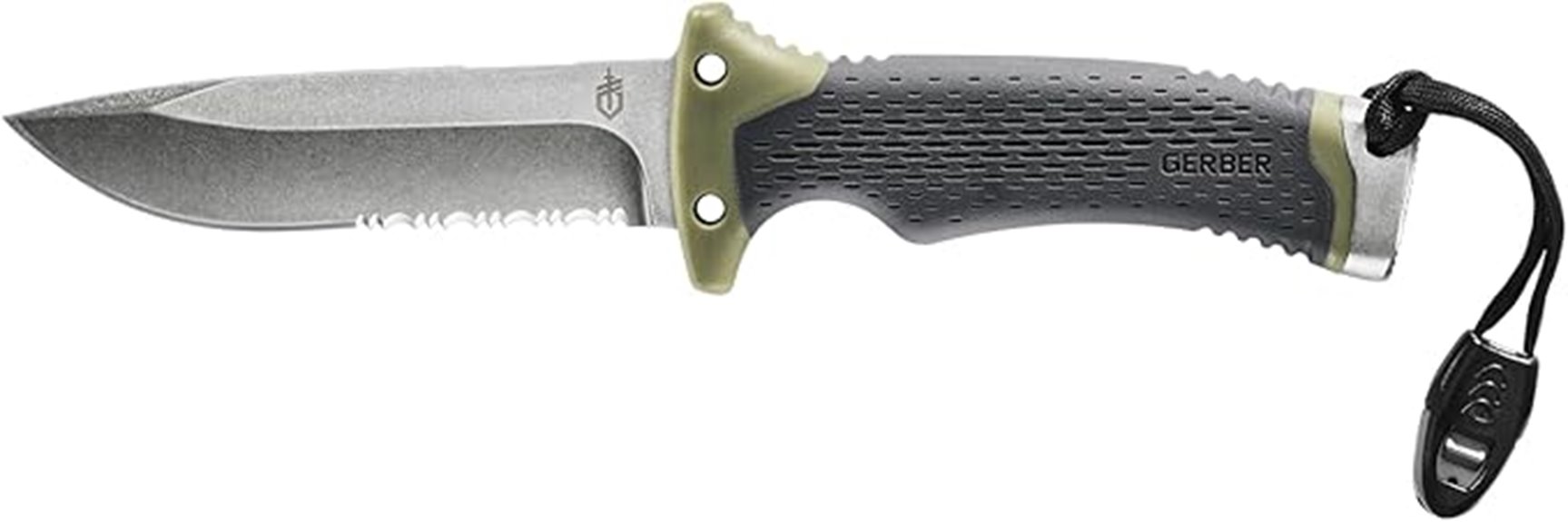 survival knife with accessories