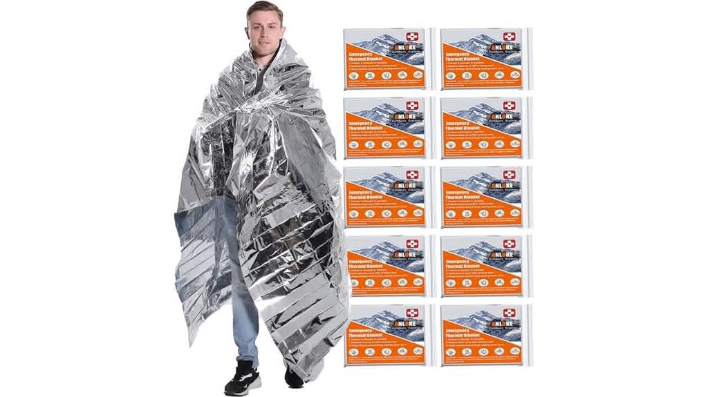 survival thermal mylar blankets