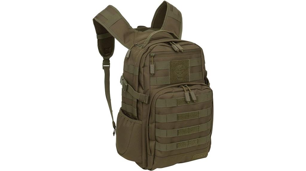 tactical backpack in green