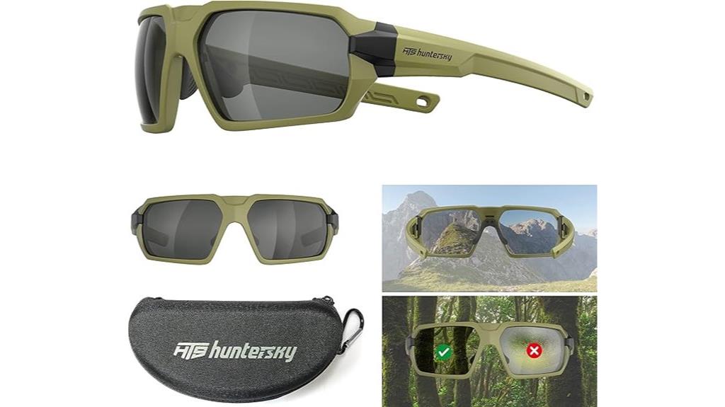 tactical ballistic shooting eyewear