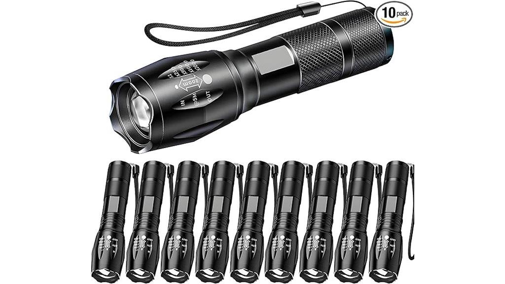 tactical flashlights with modes