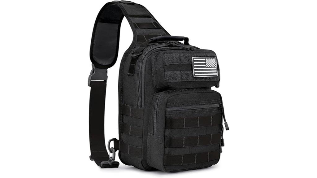 tactical military shoulder backpack