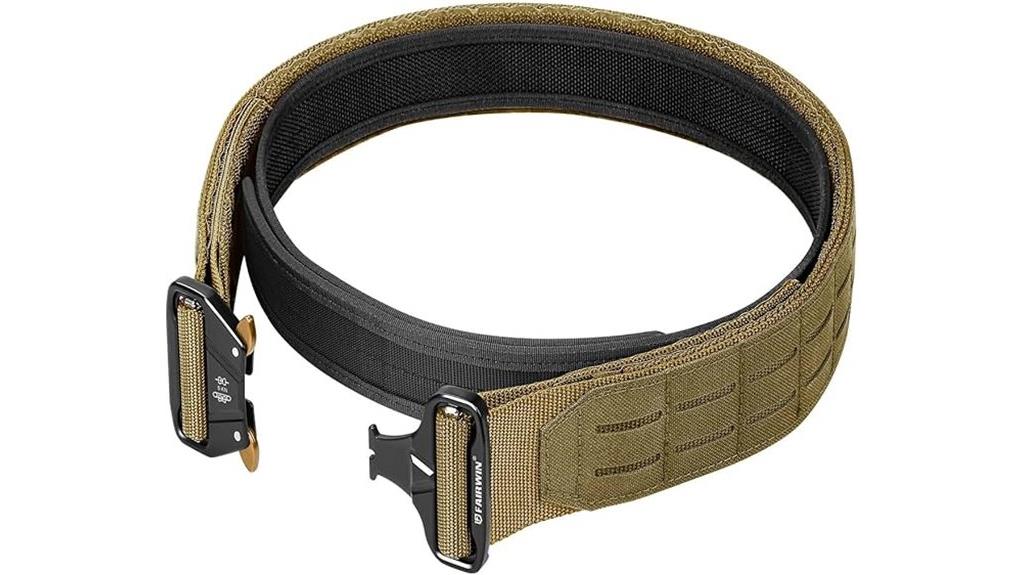 tactical rigger belt quick release
