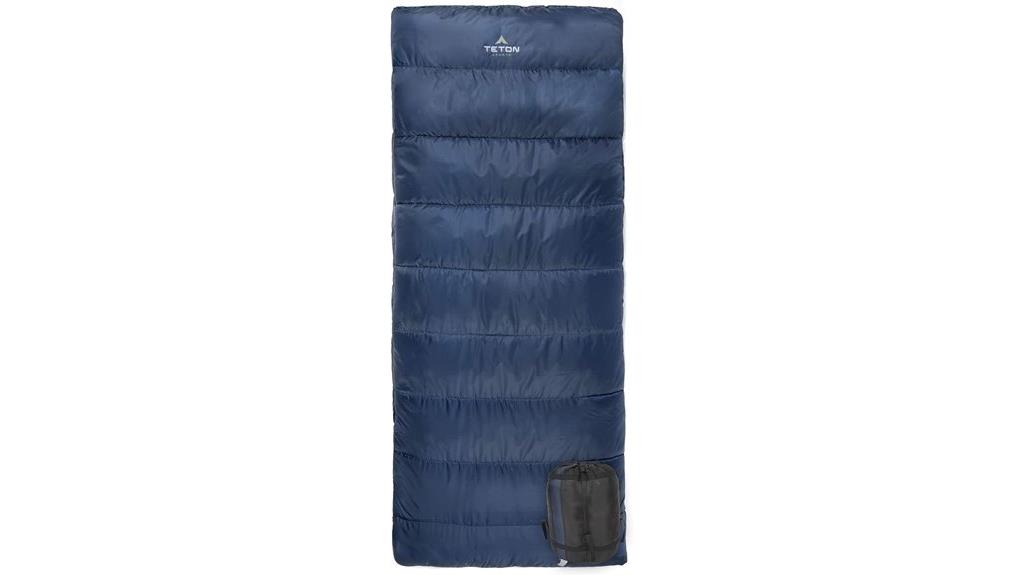 teton 0 degree sleeping bag