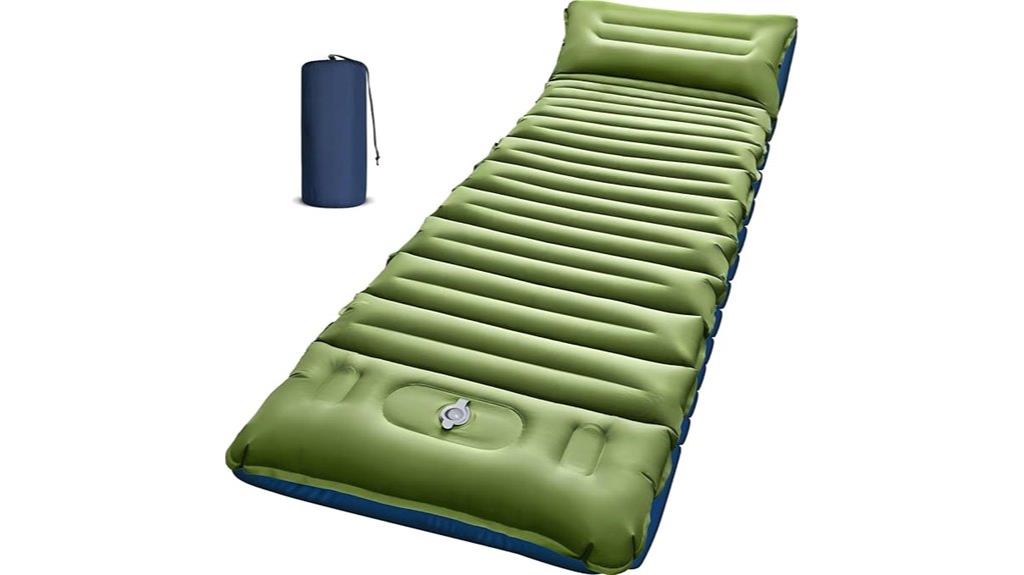 thick camp sleeping pad