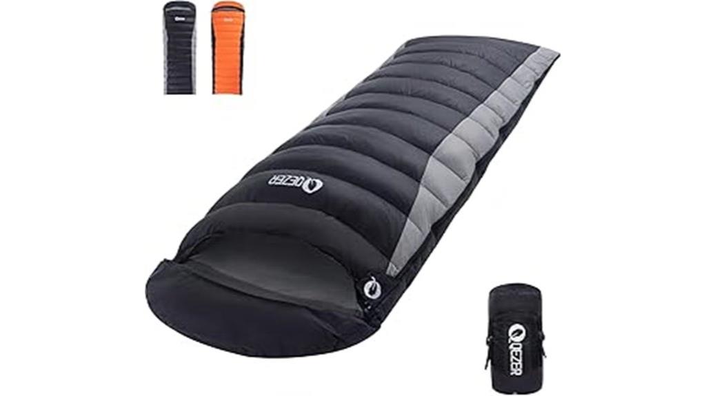 ultralight down sleeping bag