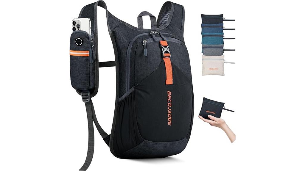 ultralight foldable hiking backpack