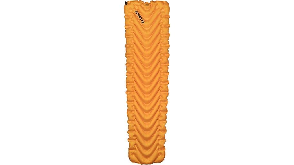 ultralite sleeping pad comfort