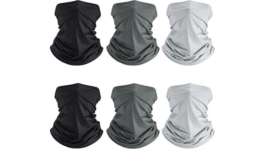 uv protection face mask