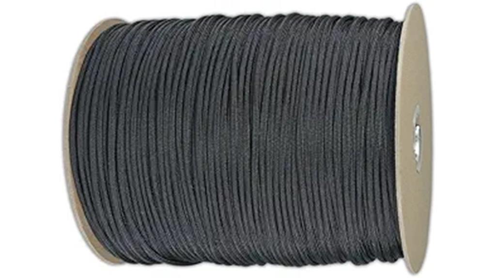 variety of colorful paracord
