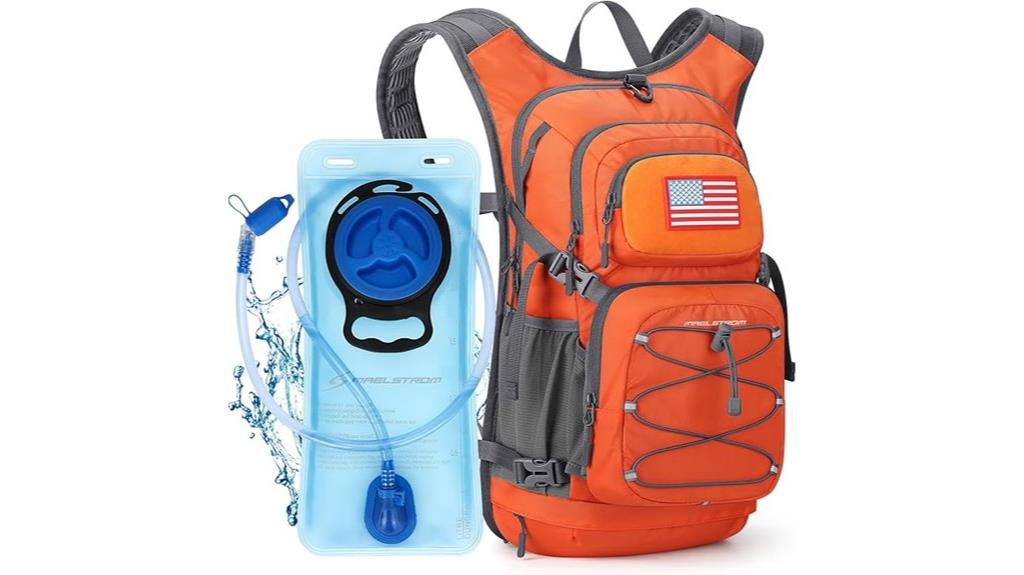versatile hydration backpack system