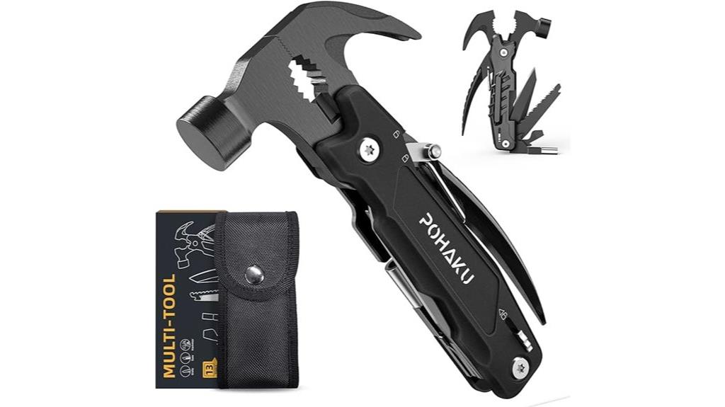 versatile multitool with sheath
