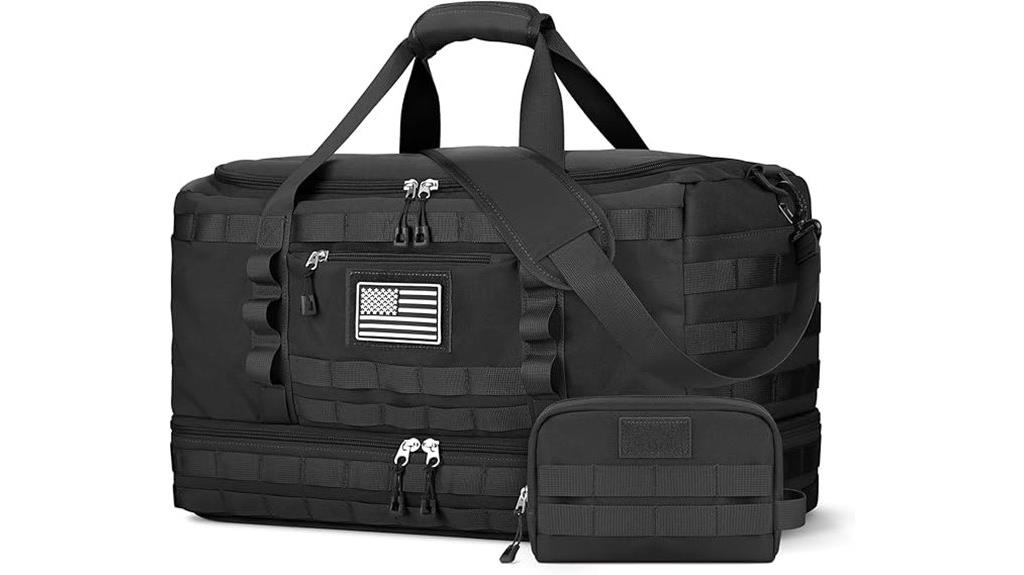 versatile travel duffle bag
