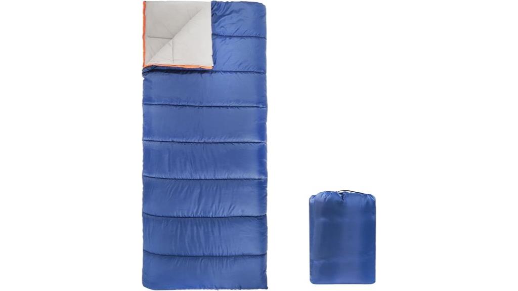 warm lightweight sleeping bag