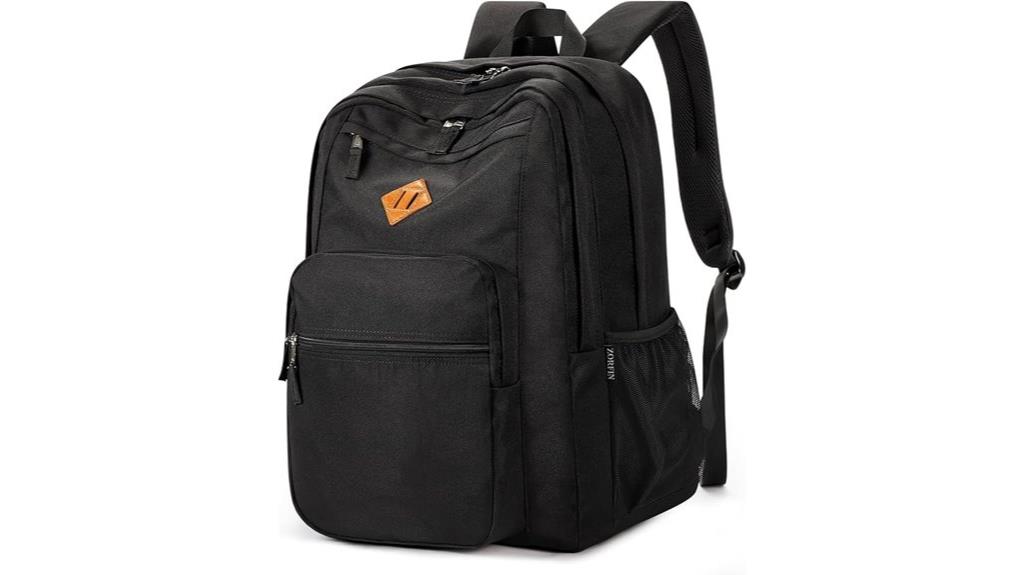 water resistant backpack compartments