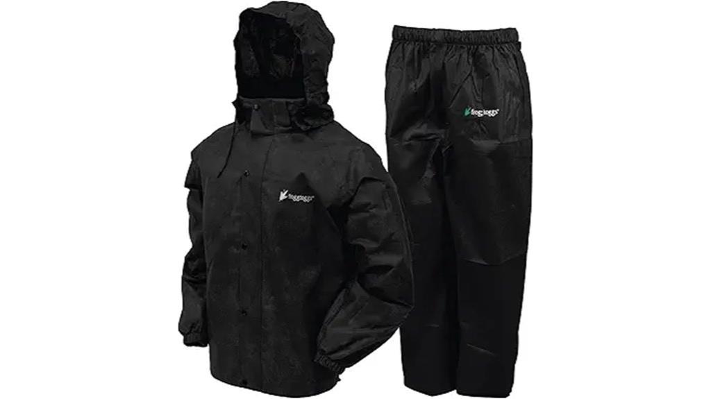waterproof breathable rain suit
