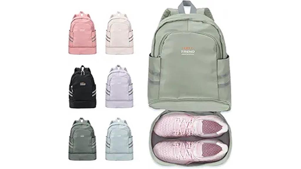 waterproof gym backpack women