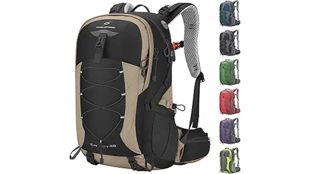 waterproof hiking backpack 40l