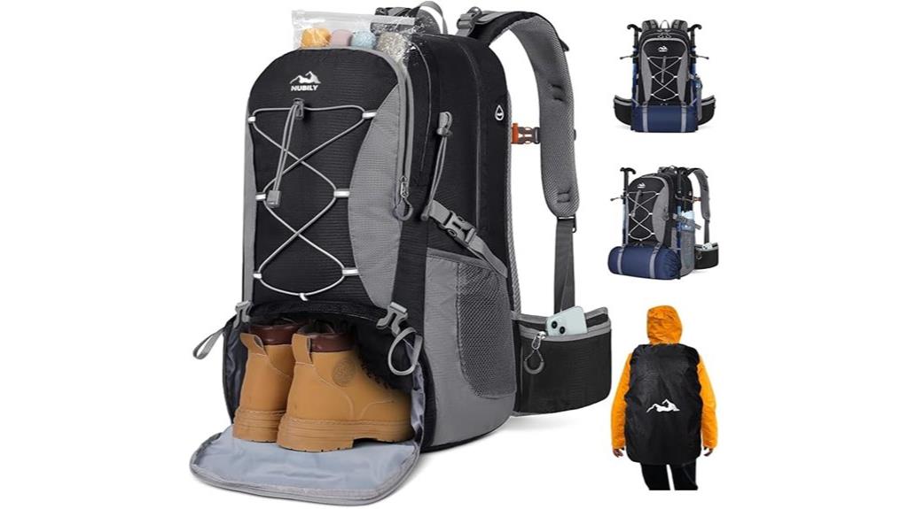 waterproof hiking backpack 50l