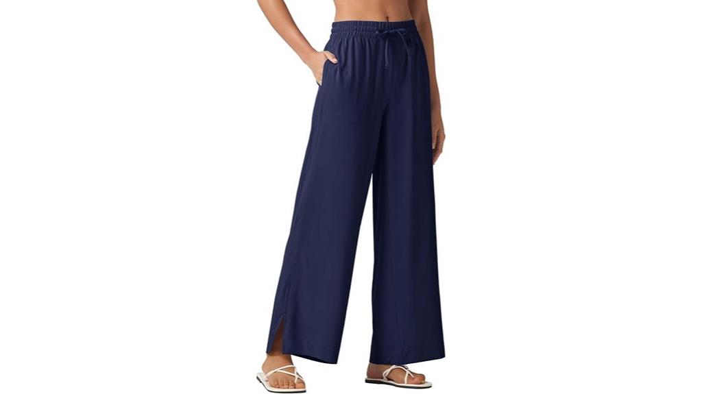 wide leg swim pants
