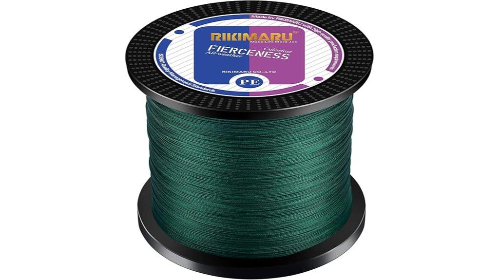 abrasion resistant superline fishing