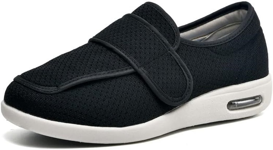 adjustable closure diabetic shoes