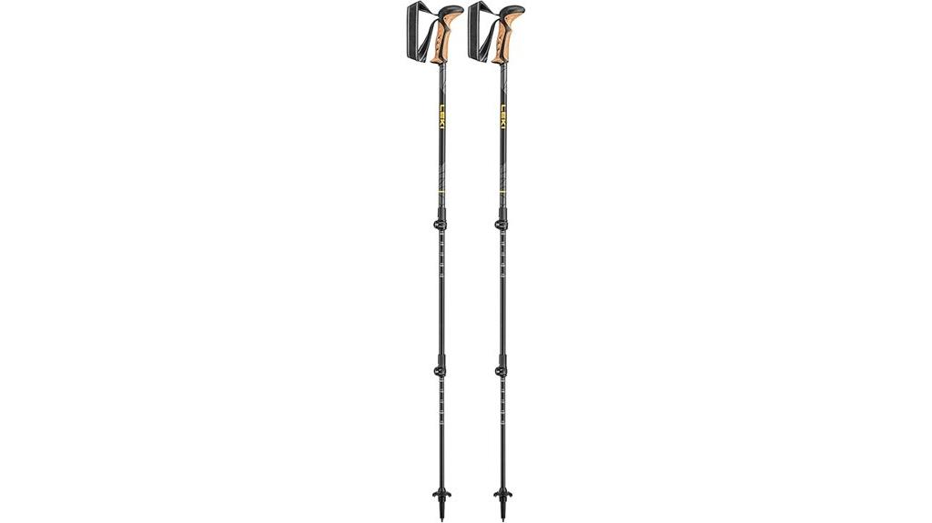 adjustable trekking aluminum poles