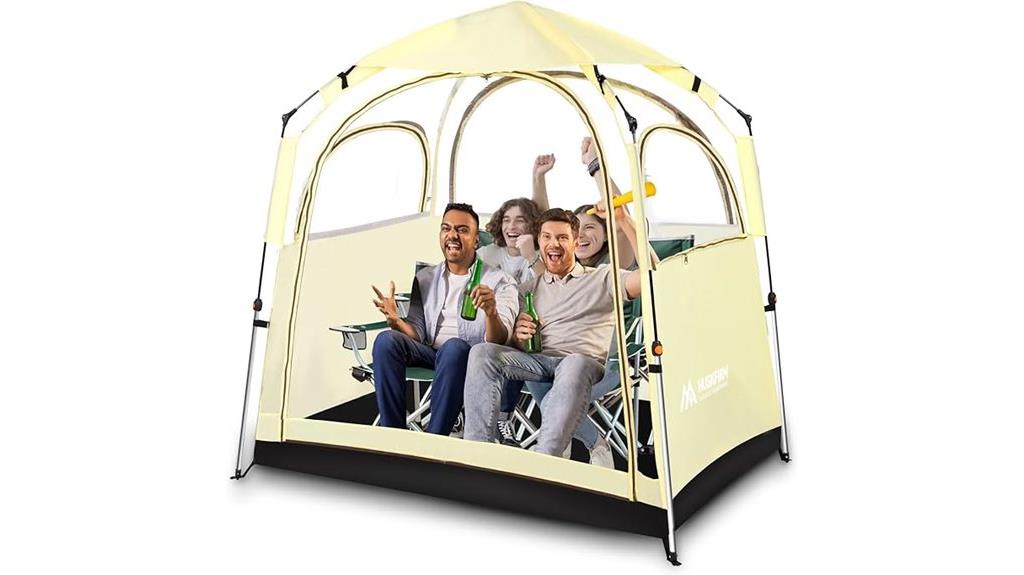 all weather clear sports shelter