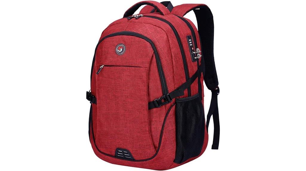 anti theft laptop backpack