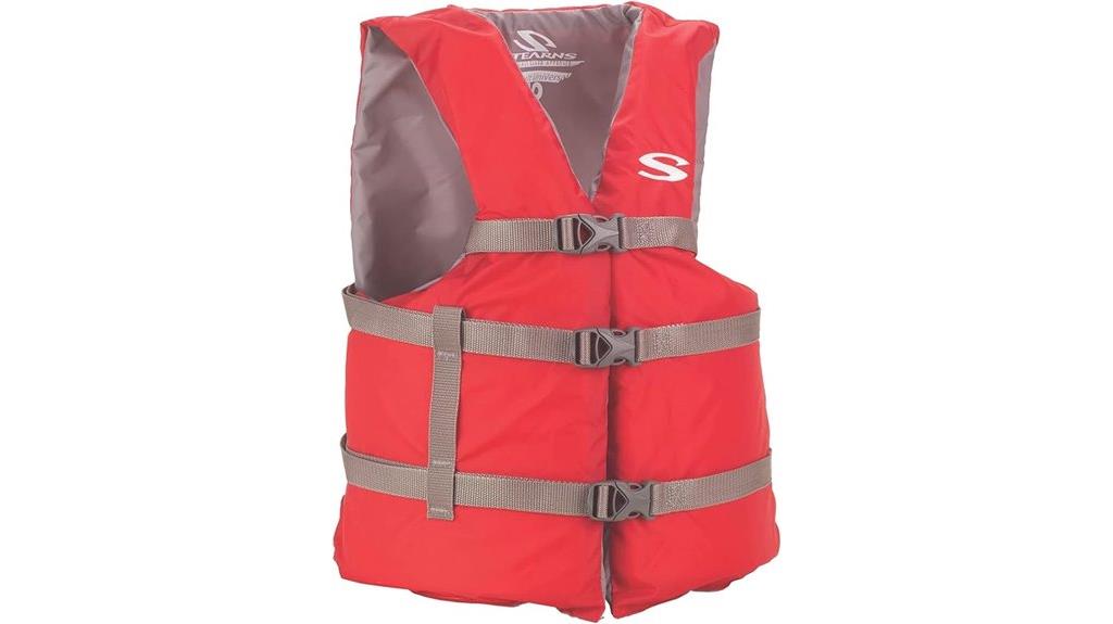 approved adult life jacket