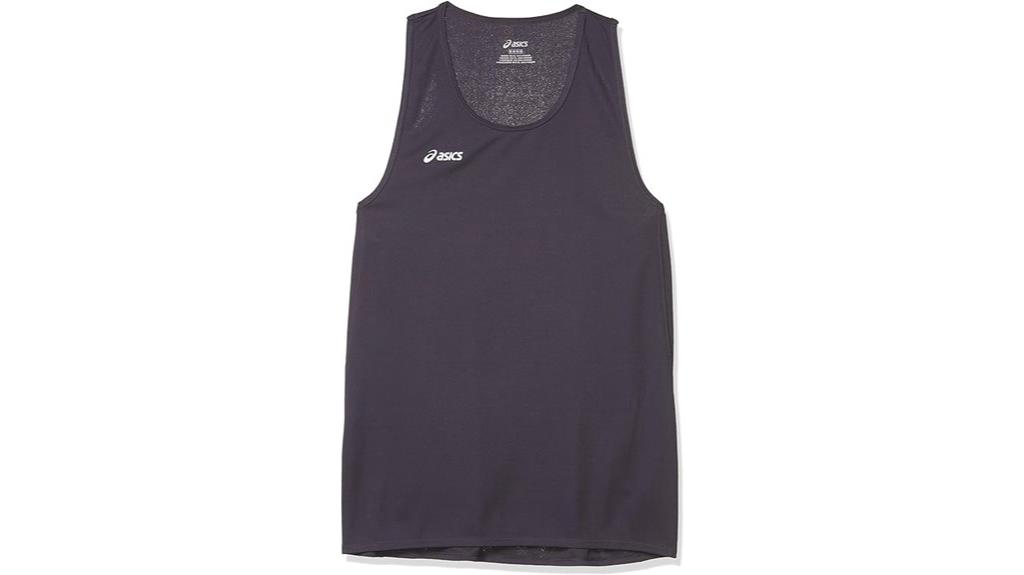 asics men s running singlet