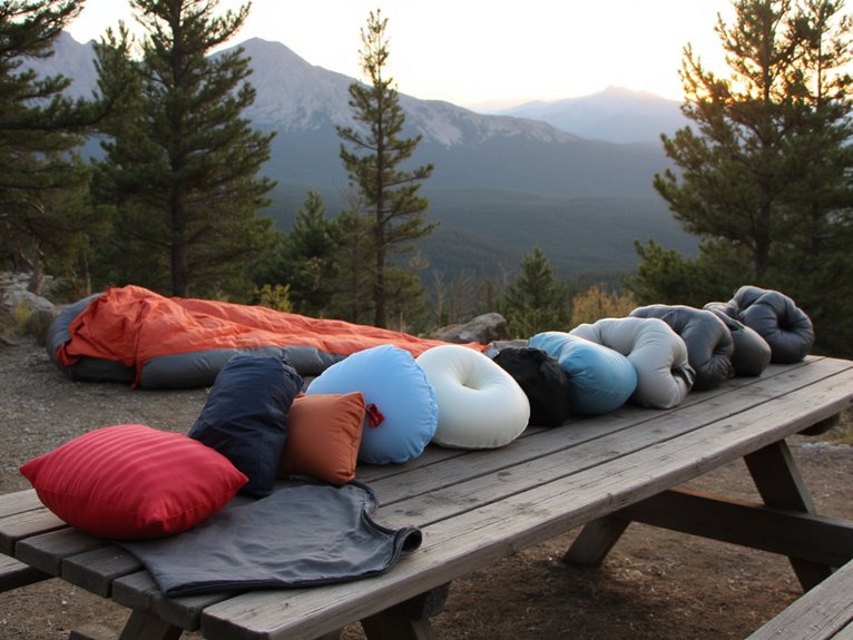 backpacking pillows for side sleepers