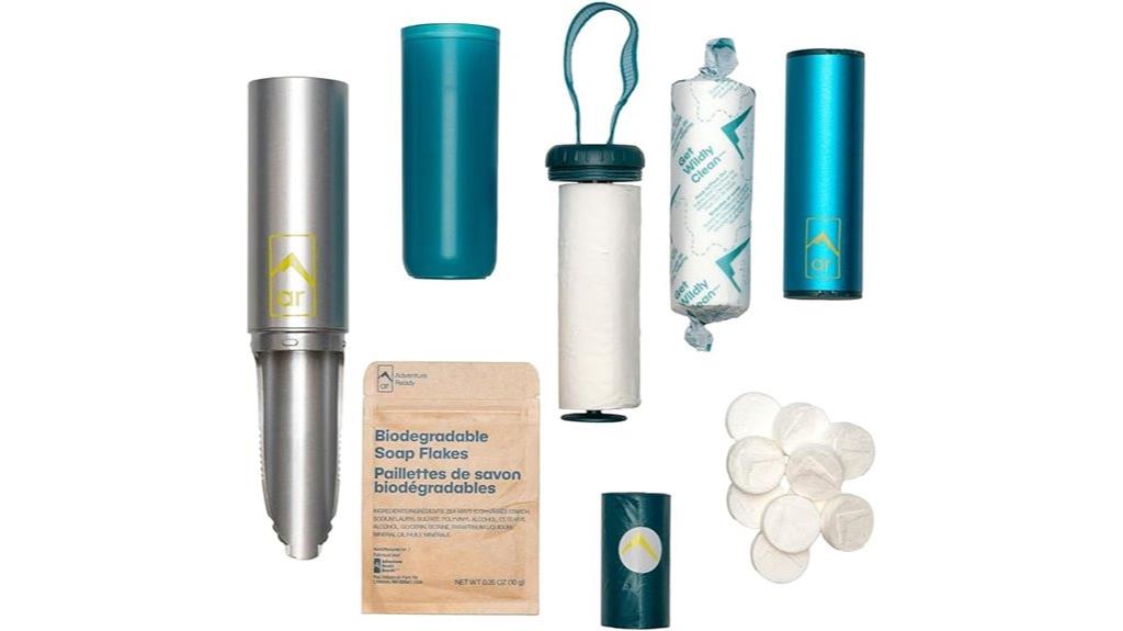 backpacking toileting essential kit