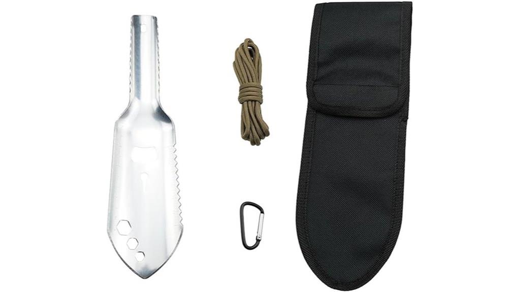 backpacking trowel with sheath