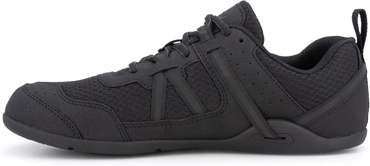 barefoot athletic sneaker design