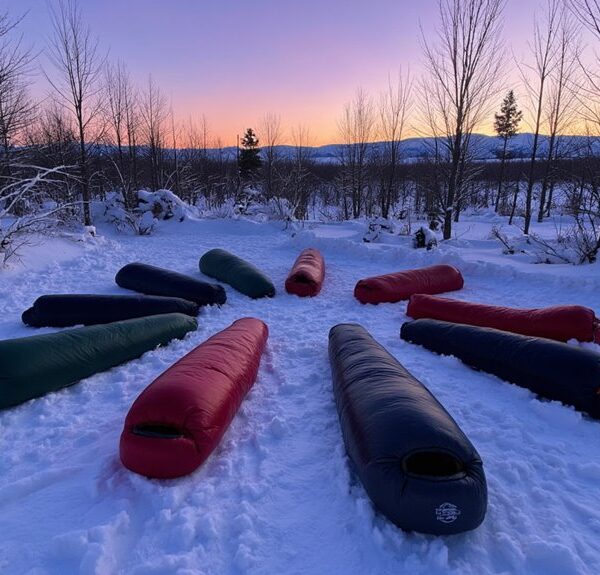 best cold weather sleeping bags
