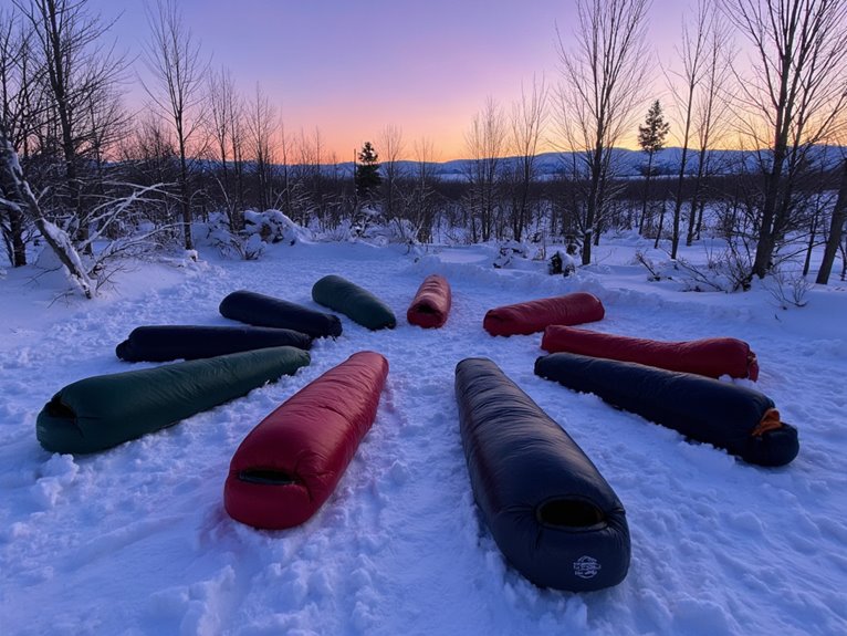 best cold weather sleeping bags