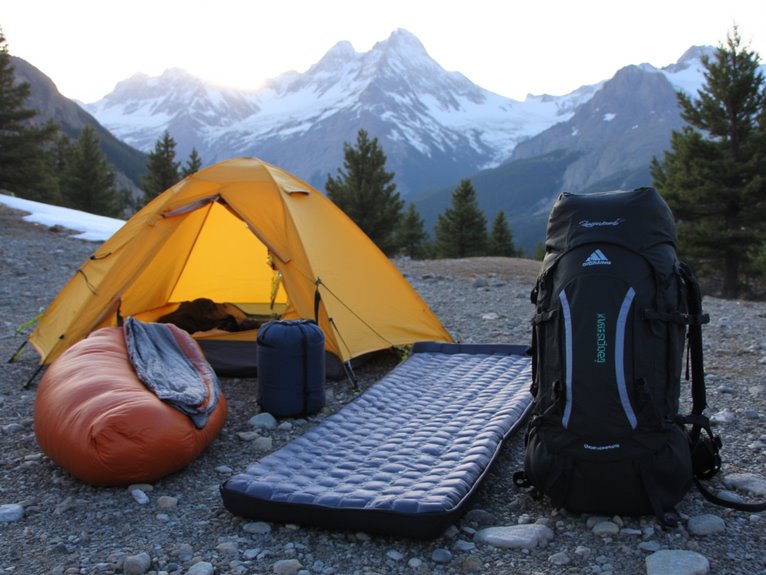 big 4 backpacking gear