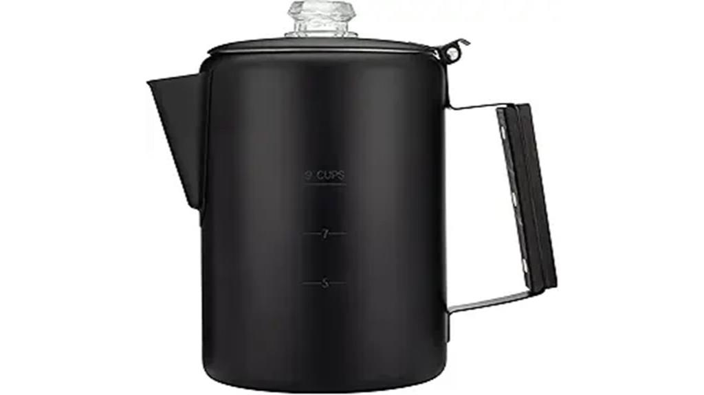 black bozeman coffee pot