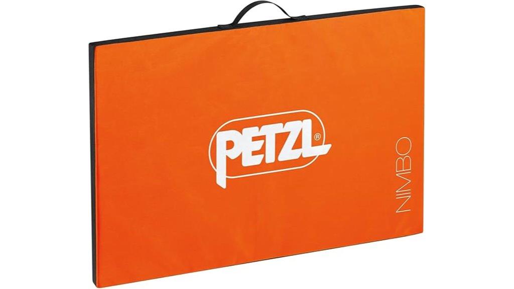 bouldering crashpad with slider