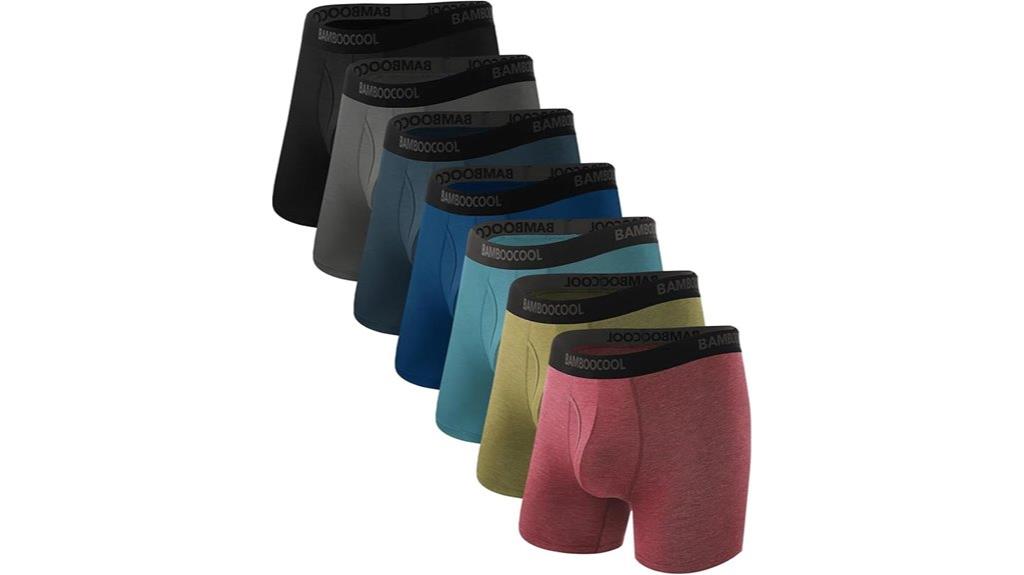 breathable boxer brief underwear